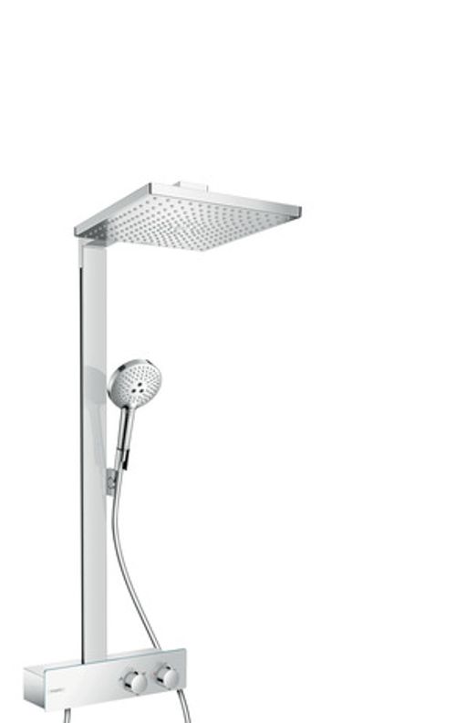 Hansgrohe-HG-Showerpipe-Raindance-E-300-1jet-350-ST-EcoSmart-9-l-min-chrom-27362000 gallery number 1